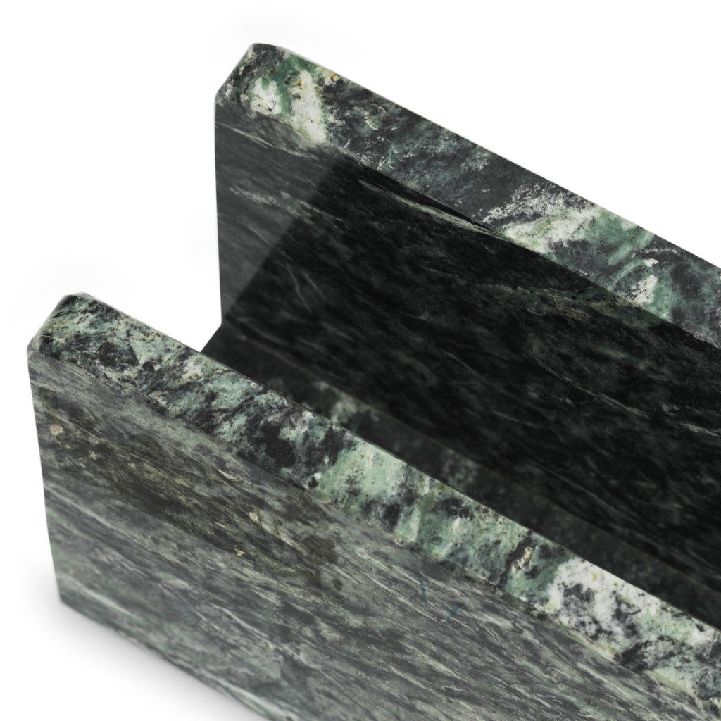 Green Marble File Holder