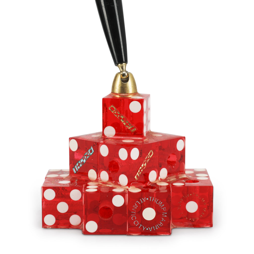 Red Dice Pen Holder