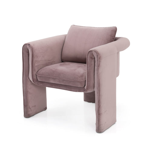 Purple Velvet M Chair