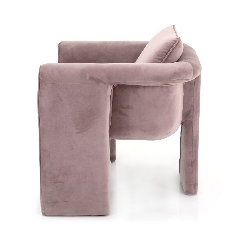 Purple Velvet M Chair