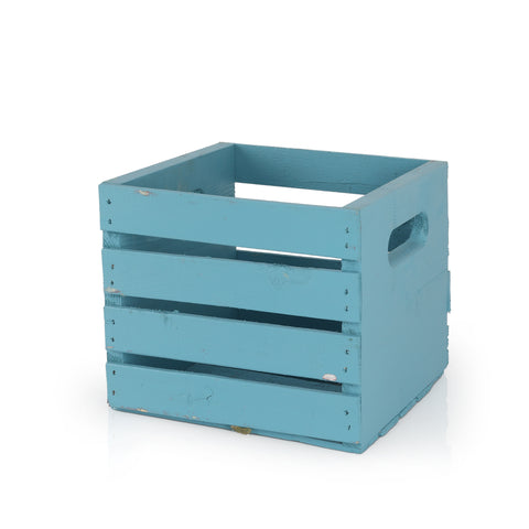 Blue Square Crate