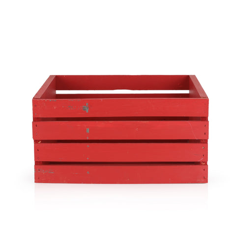Red Wooden Crate 2