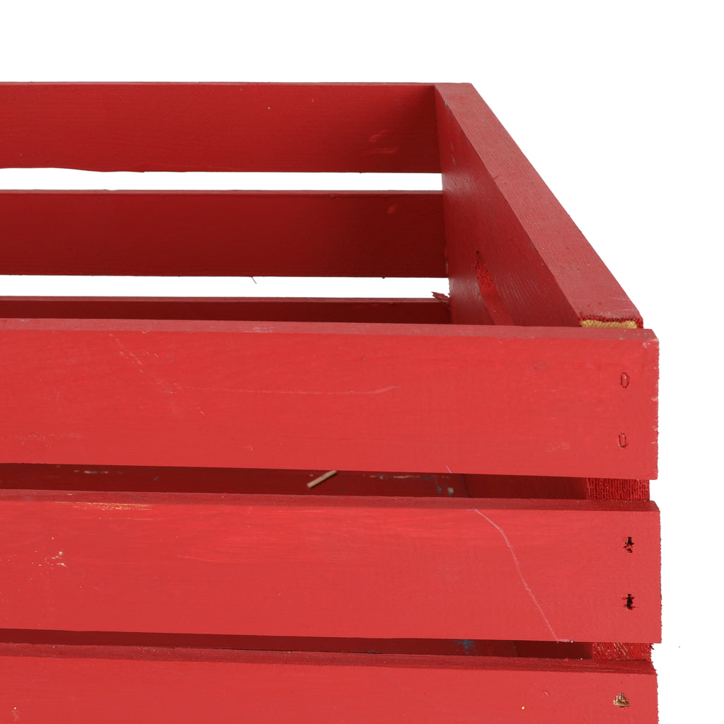 Red Wooden Crate 2