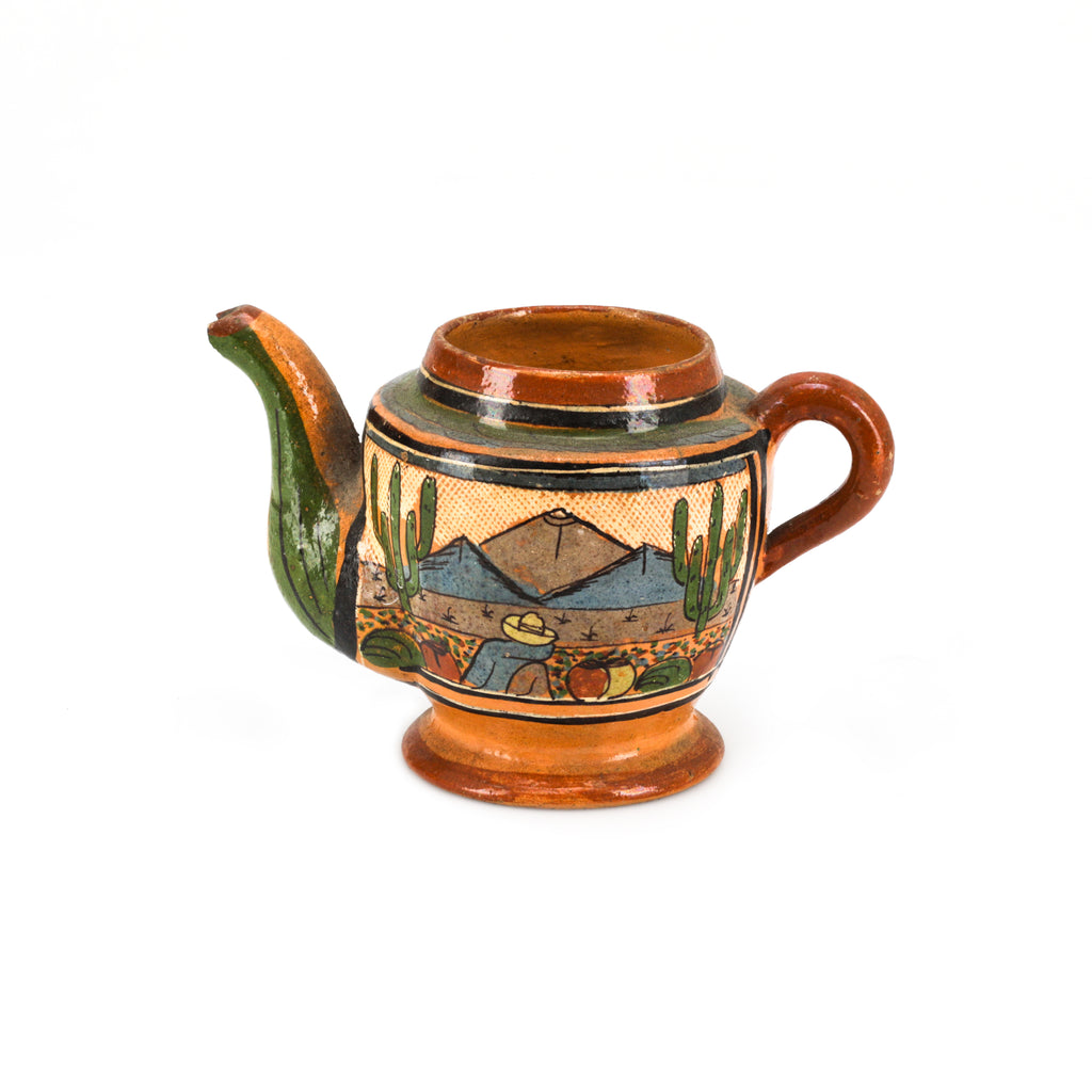 South West Clay Tea Pot (A+D)