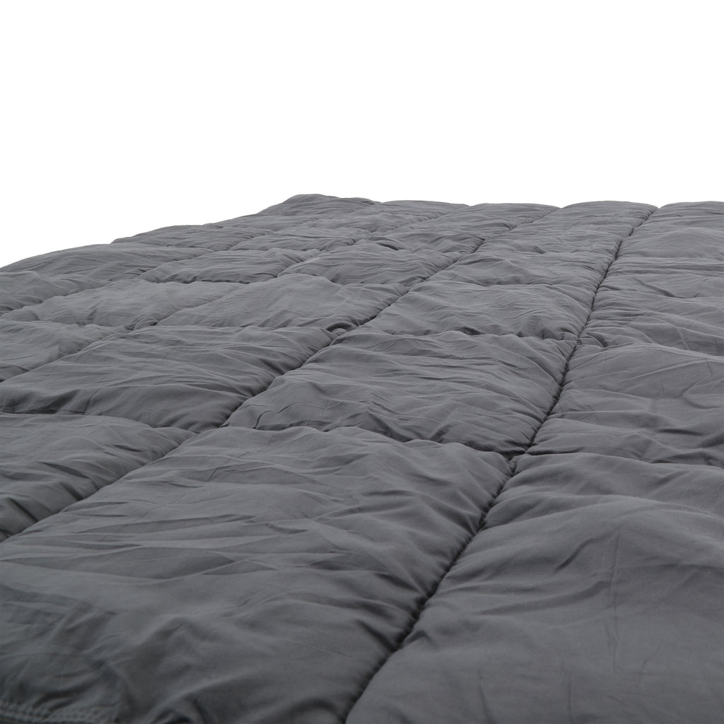 Grey Quilted Duvet