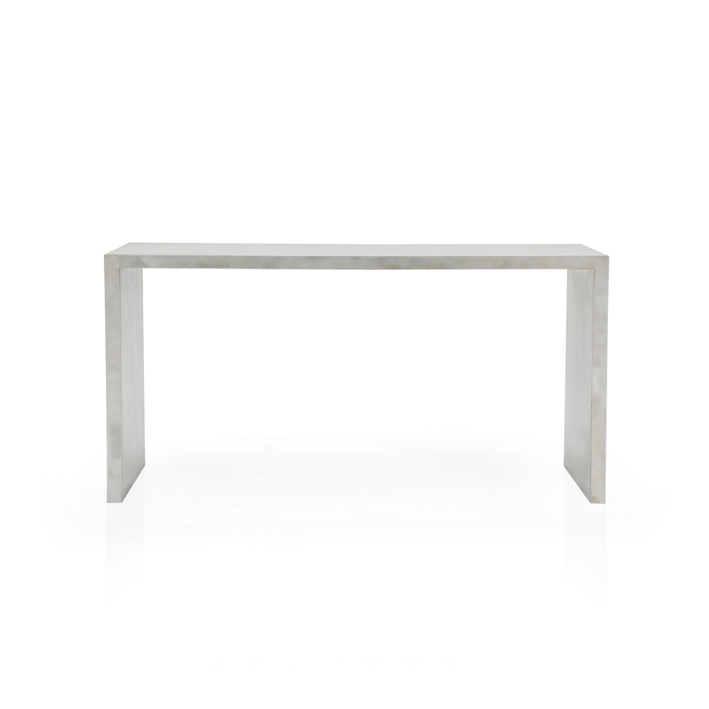 Silver / Grey Console Table