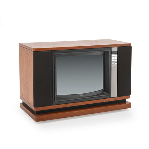 Sony Trinitron Wood Panel Television