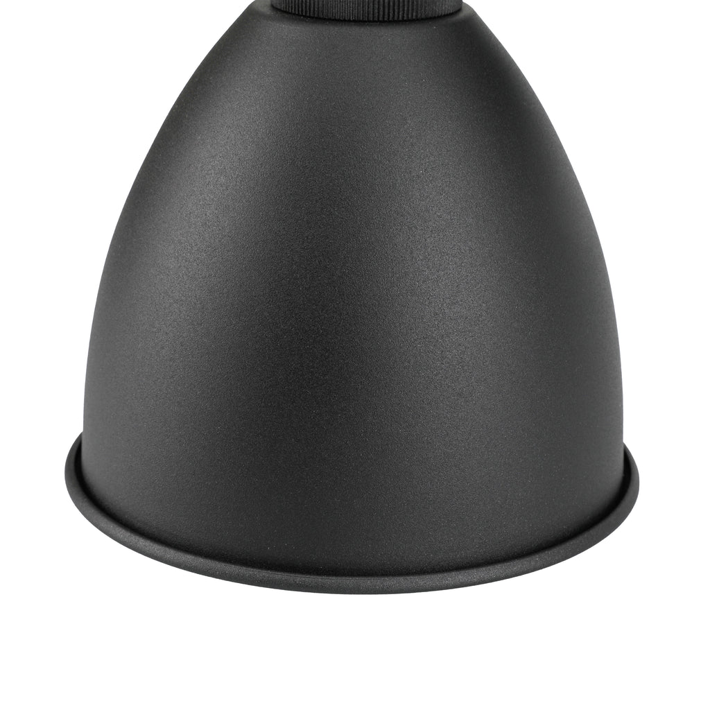 Matte Black Metal Wall Sconce