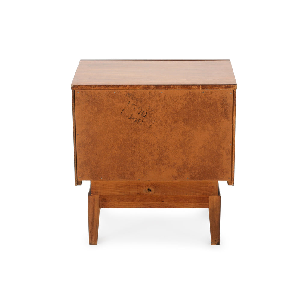 United Diamond Mid Century Walnut Nightstand