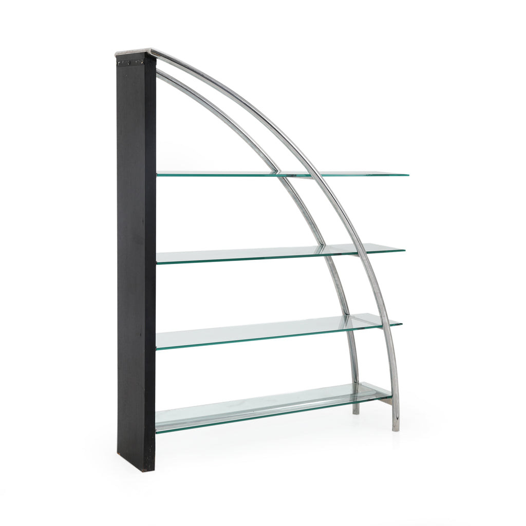 Bookcase Arches with Glass Shelves - Right