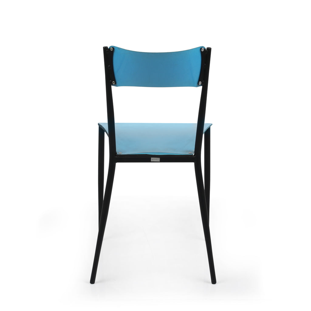 Blue & Black Dinette Chair