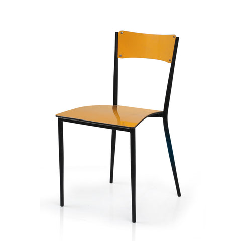 Yellow & Black Dinette Chair