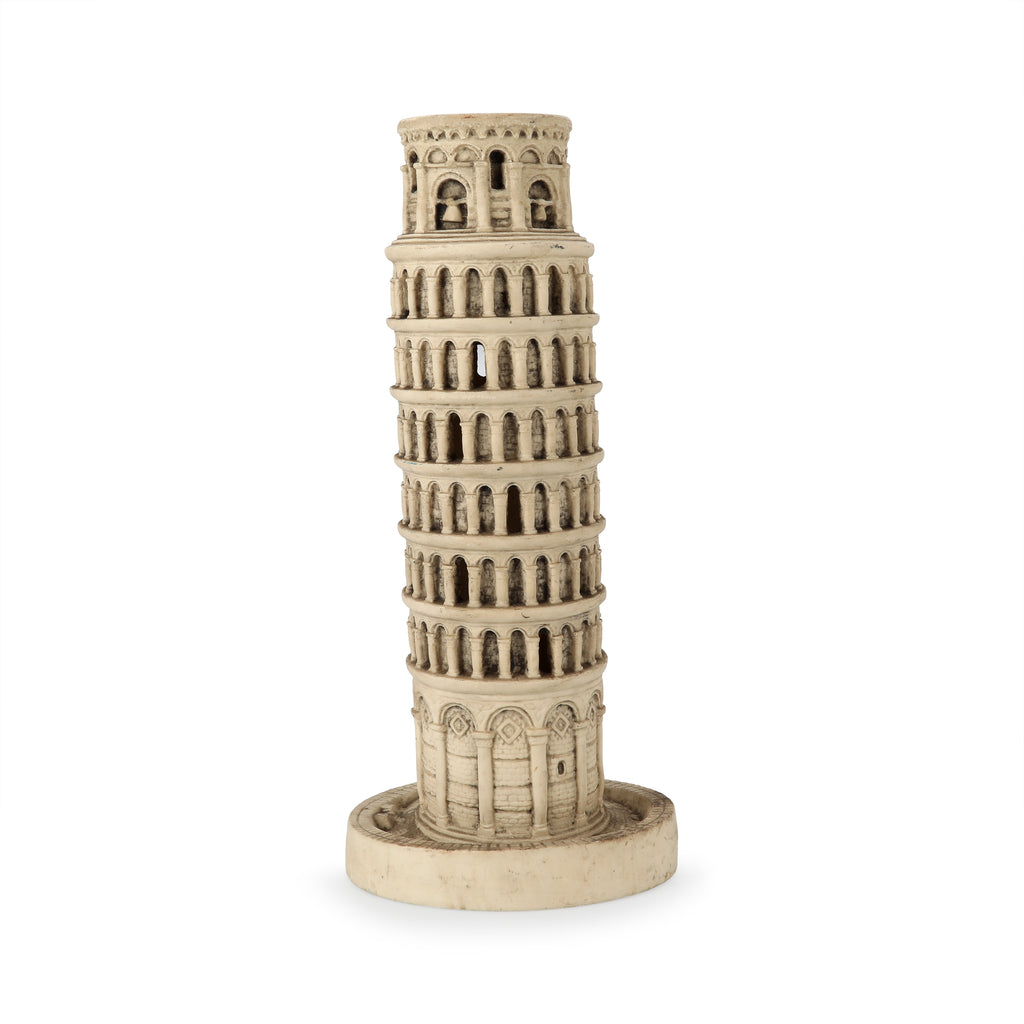 Tan Leaning Tower of Pisa Lamp
