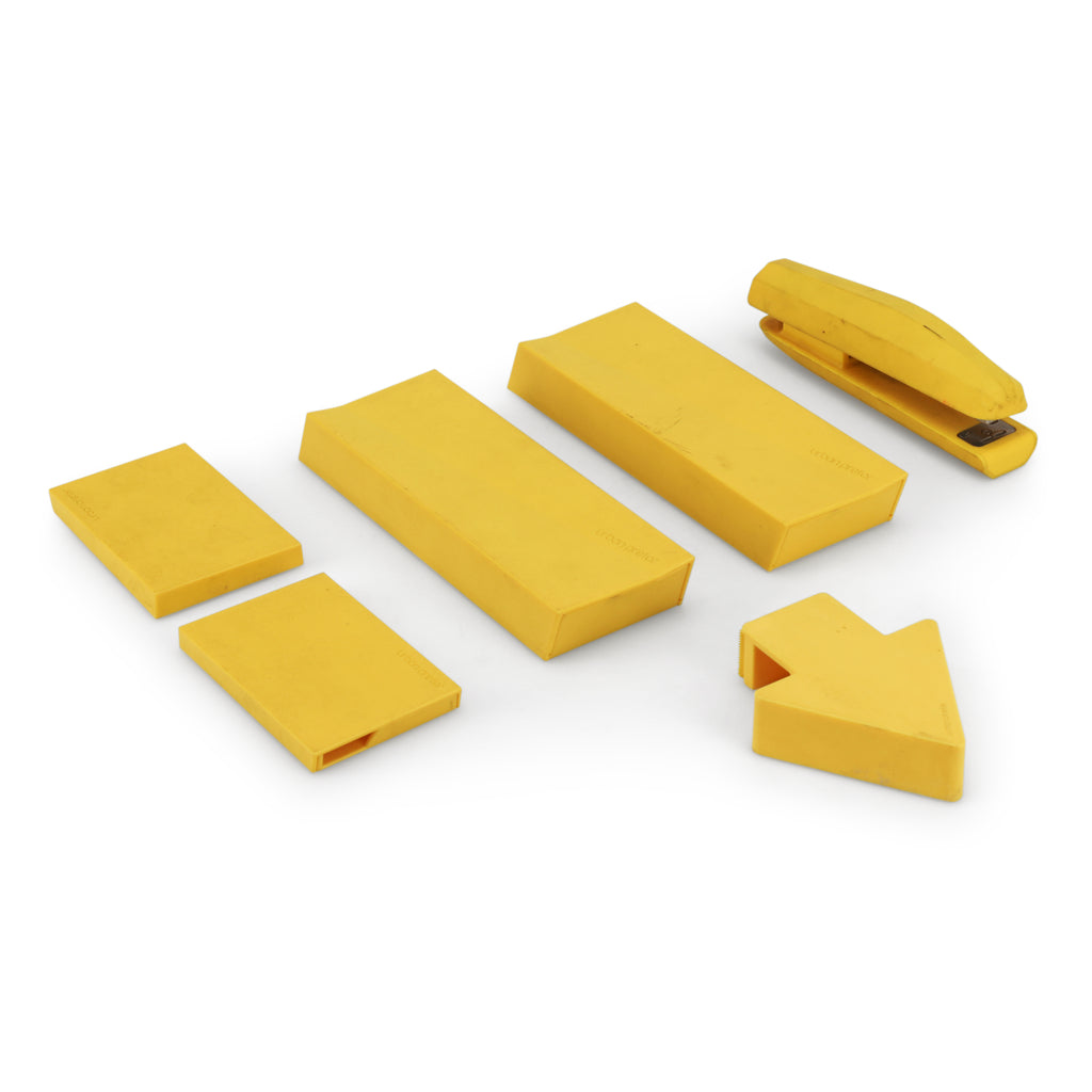 Yellow Office Accessories Set