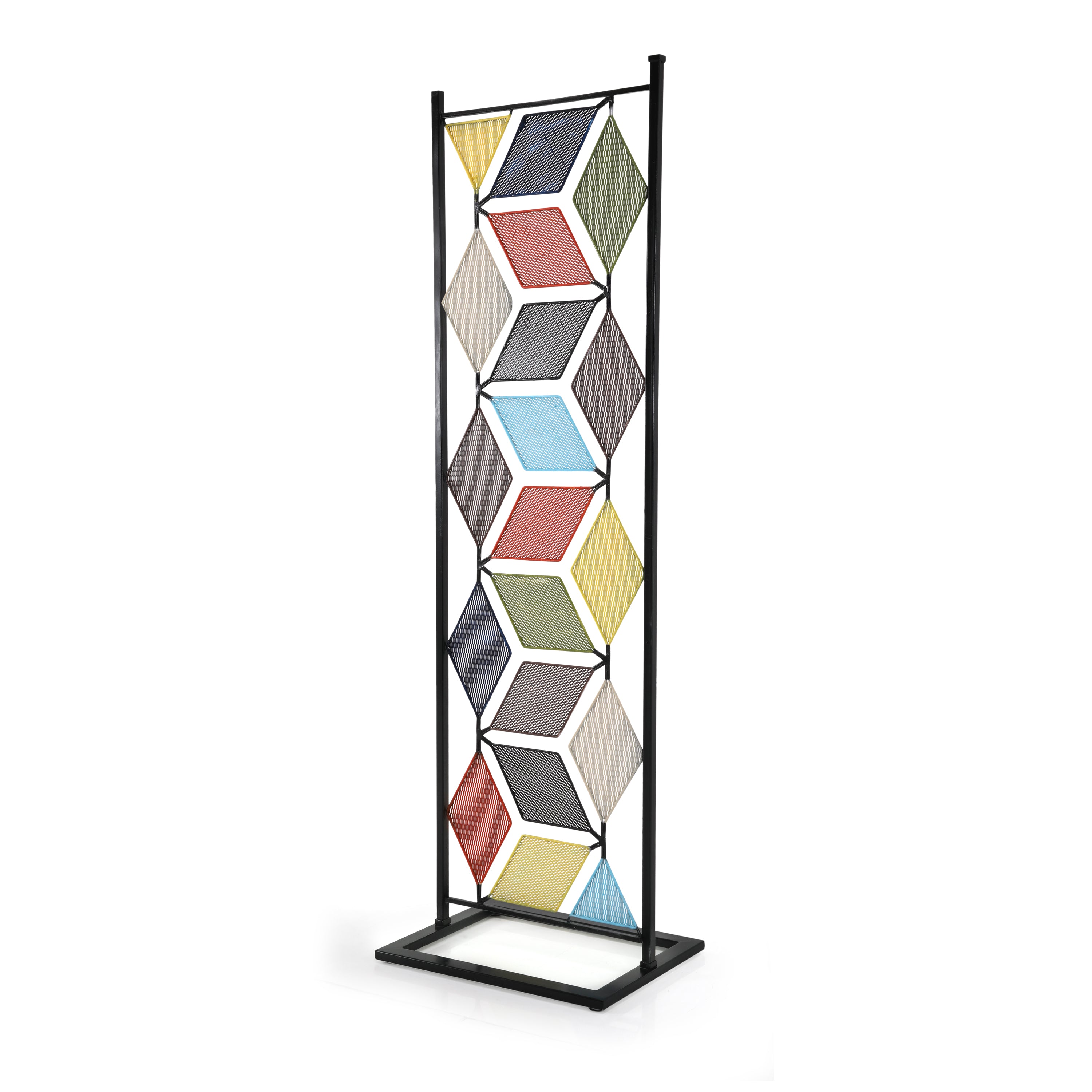 Multicolour Divider Multicolor Wave Diamonds Vintage Divider - Gil & Roy Props