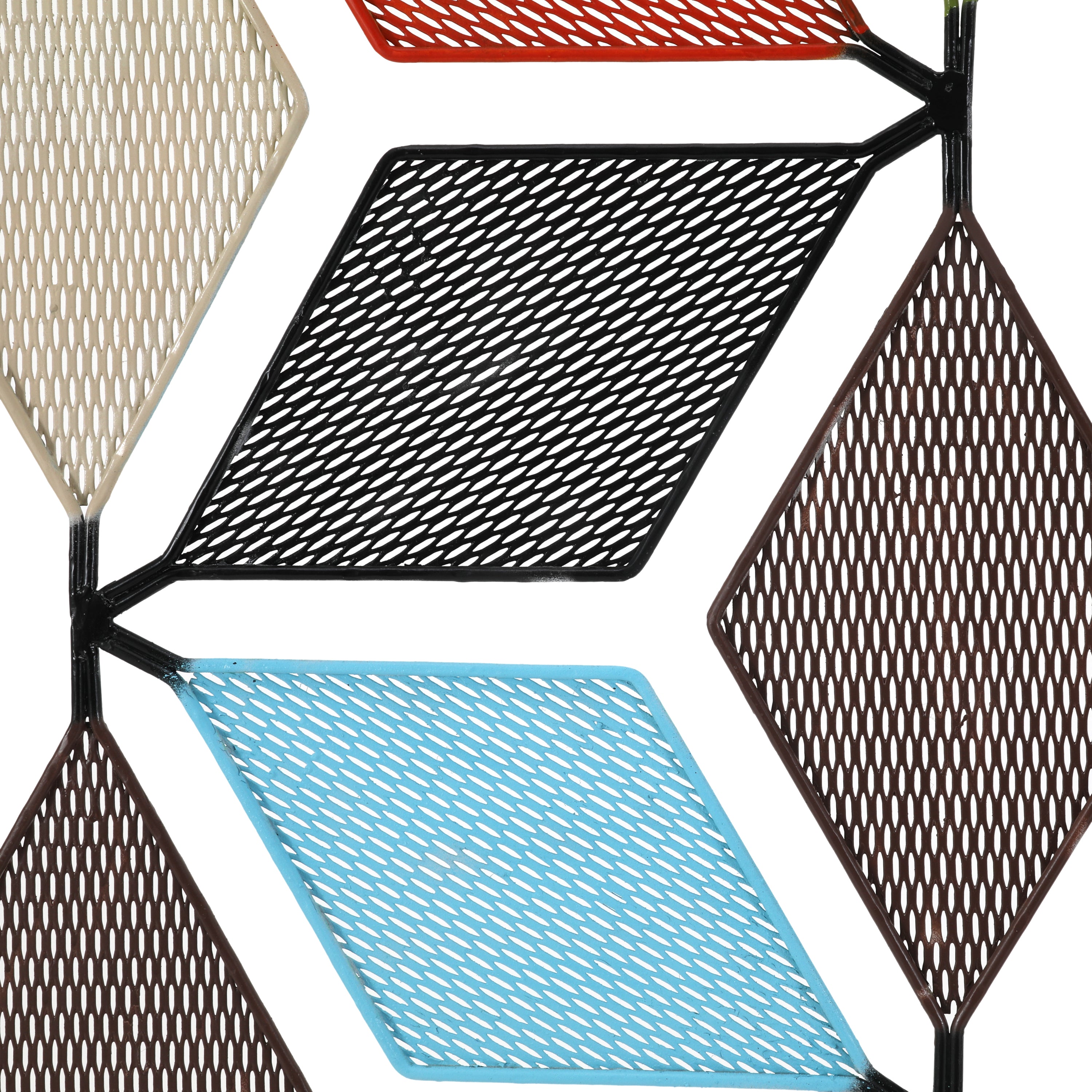 Multicolour Divider Multicolor Wave Diamonds Vintage Divider - Gil & Roy Props