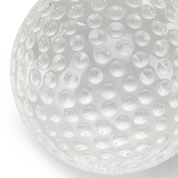 Dimpled Glass Paperweight Sphere (A+D) - Gil & Roy Props