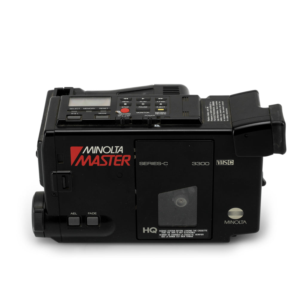 Black Minolta Video Camera