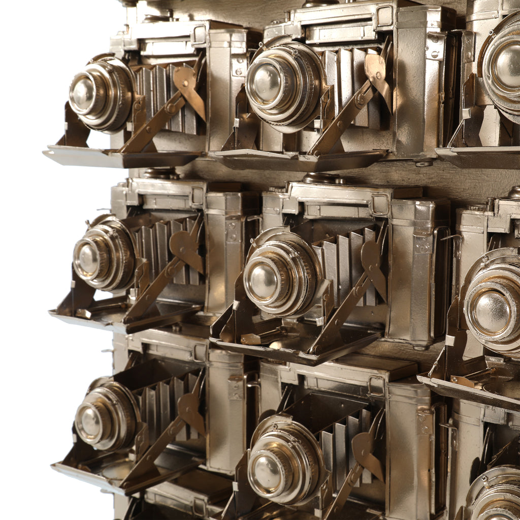 Gold Cameras Wall Art (A+D)