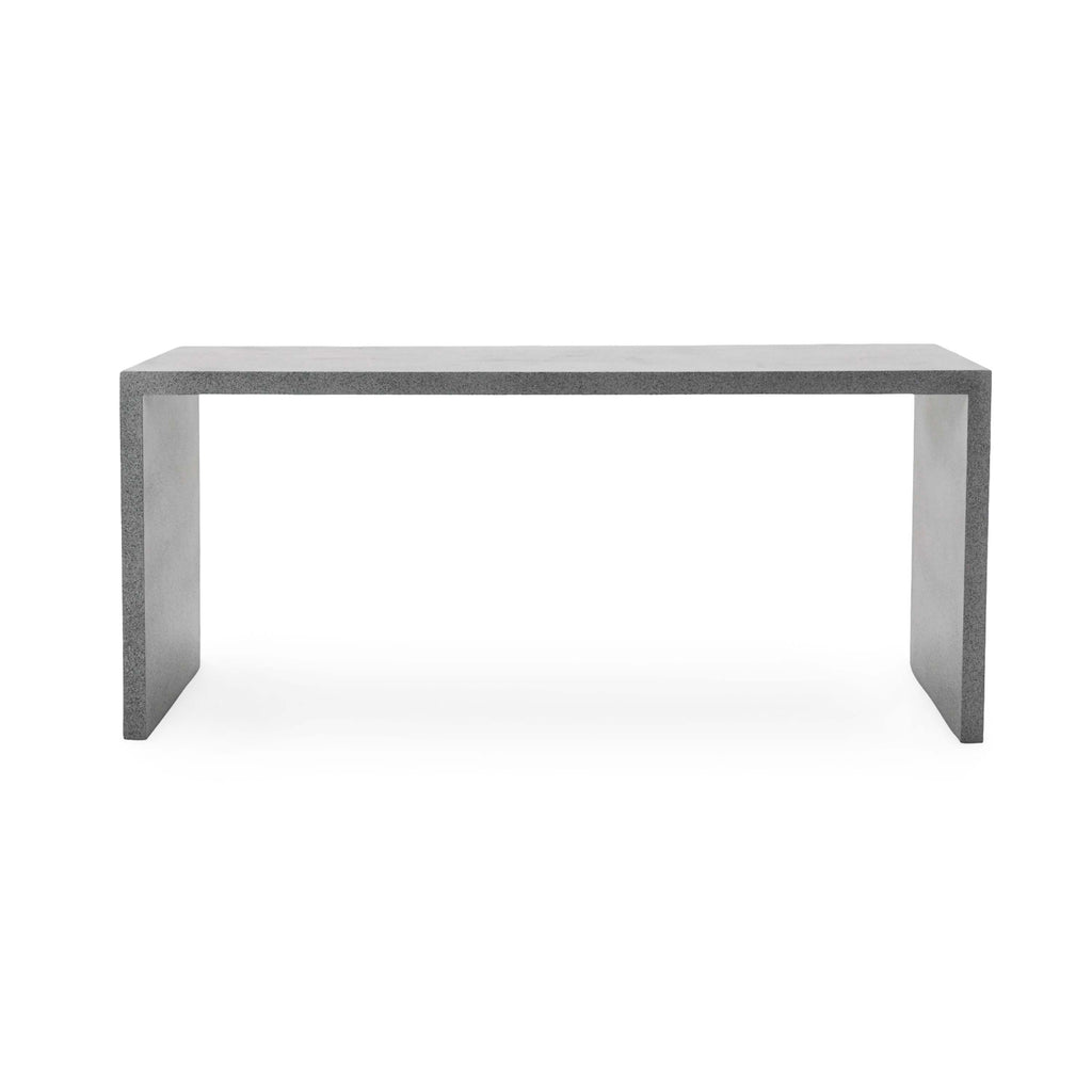Large Grey Speckled Console