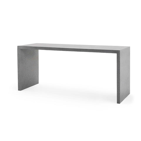 Large Grey Speckled Console