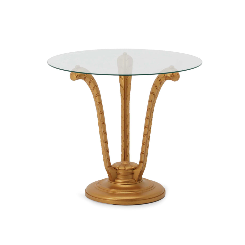 Gold Grosfeld Regency Side Table