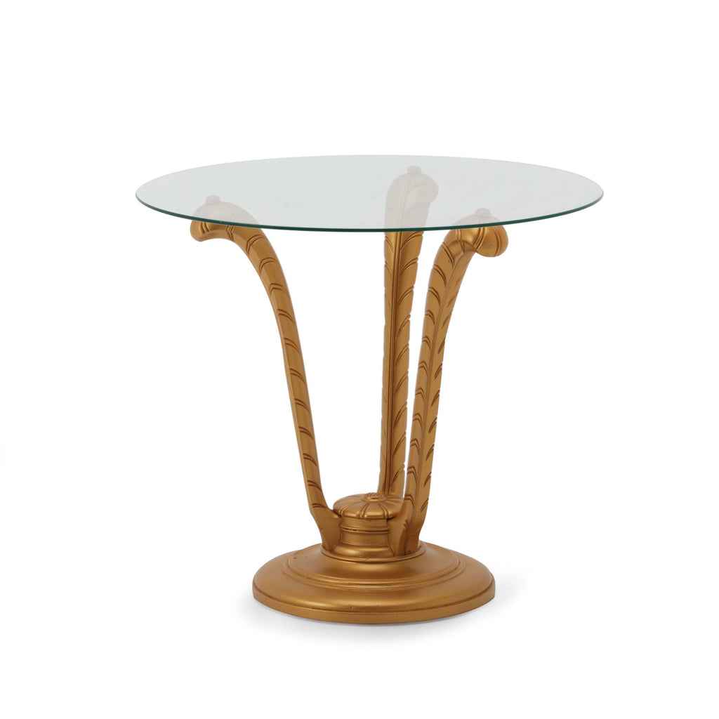 Gold Grosfeld Regency Side Table