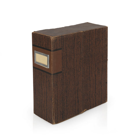 Brown File Boxes