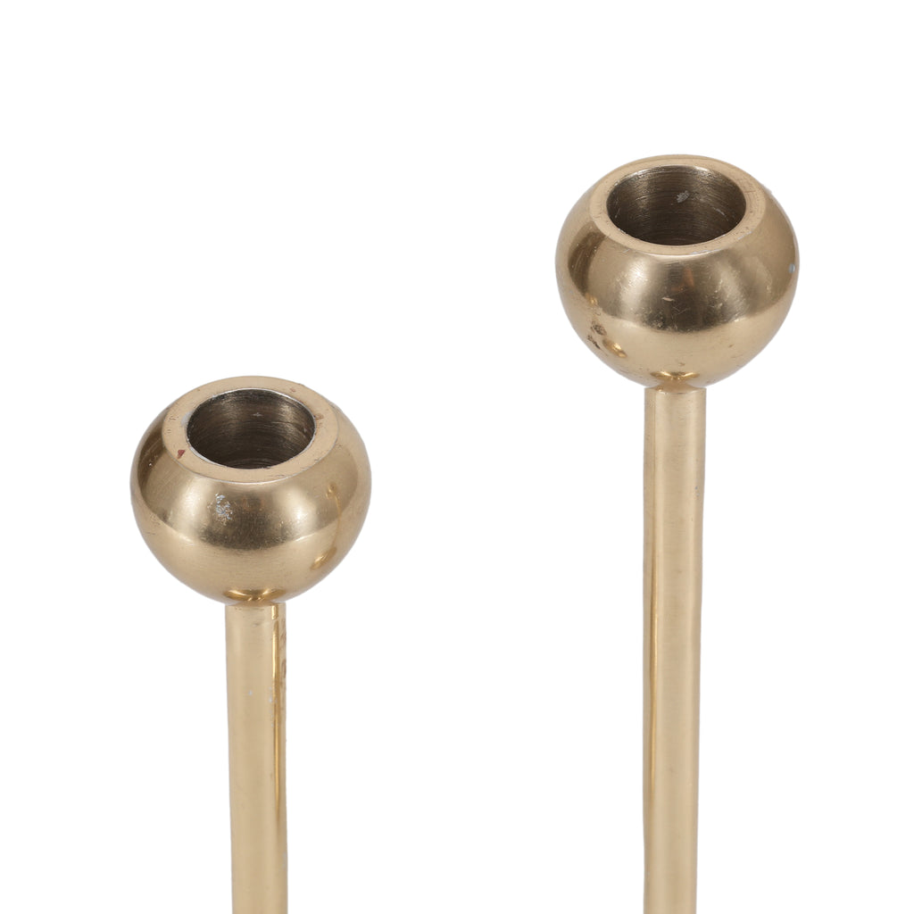 Pair Of Gold Candle Holders