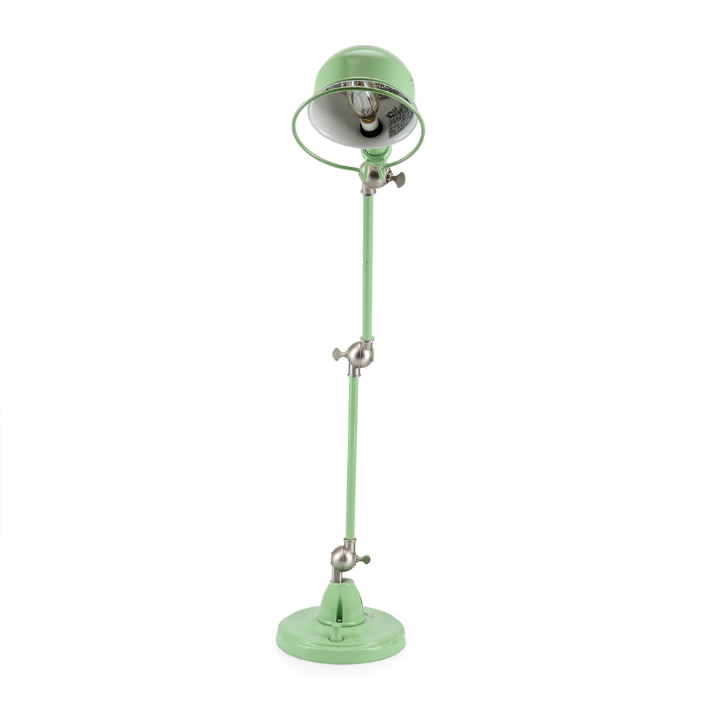 Green Adjustable Swing Arm Desk Lamp