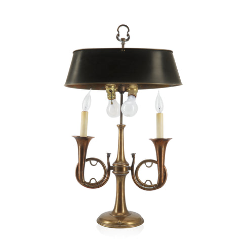 Brass Quad Table Lamp