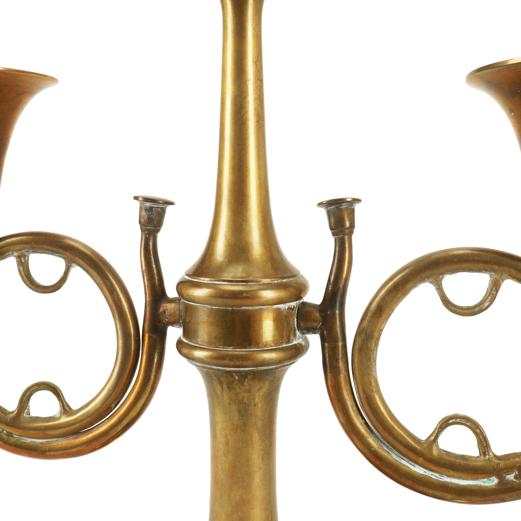 Brass Quad Table Lamp