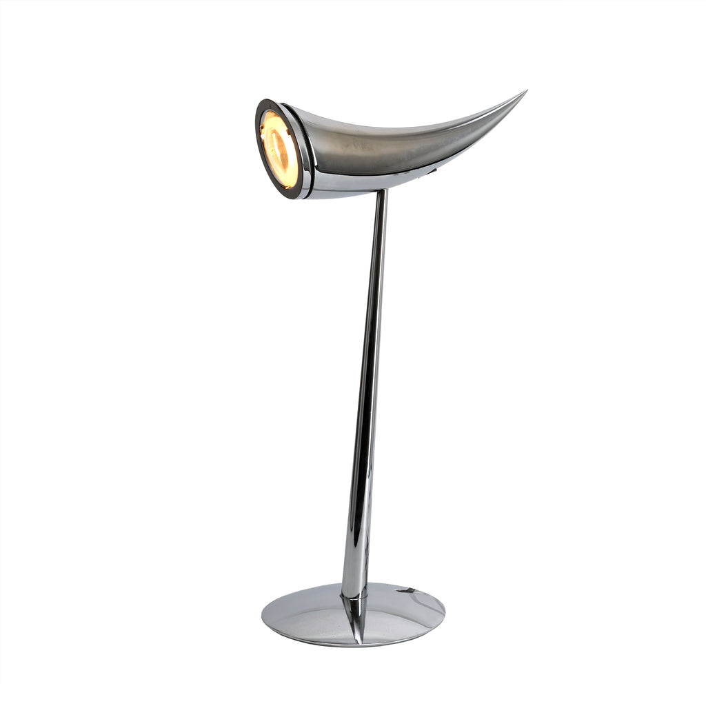 Chrome Starck Horned Modern Lamp