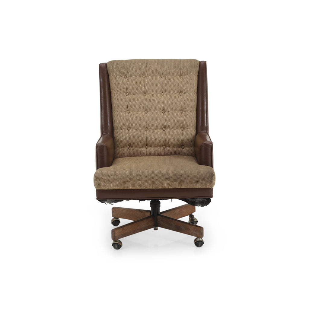Brown & Beige Office Chair