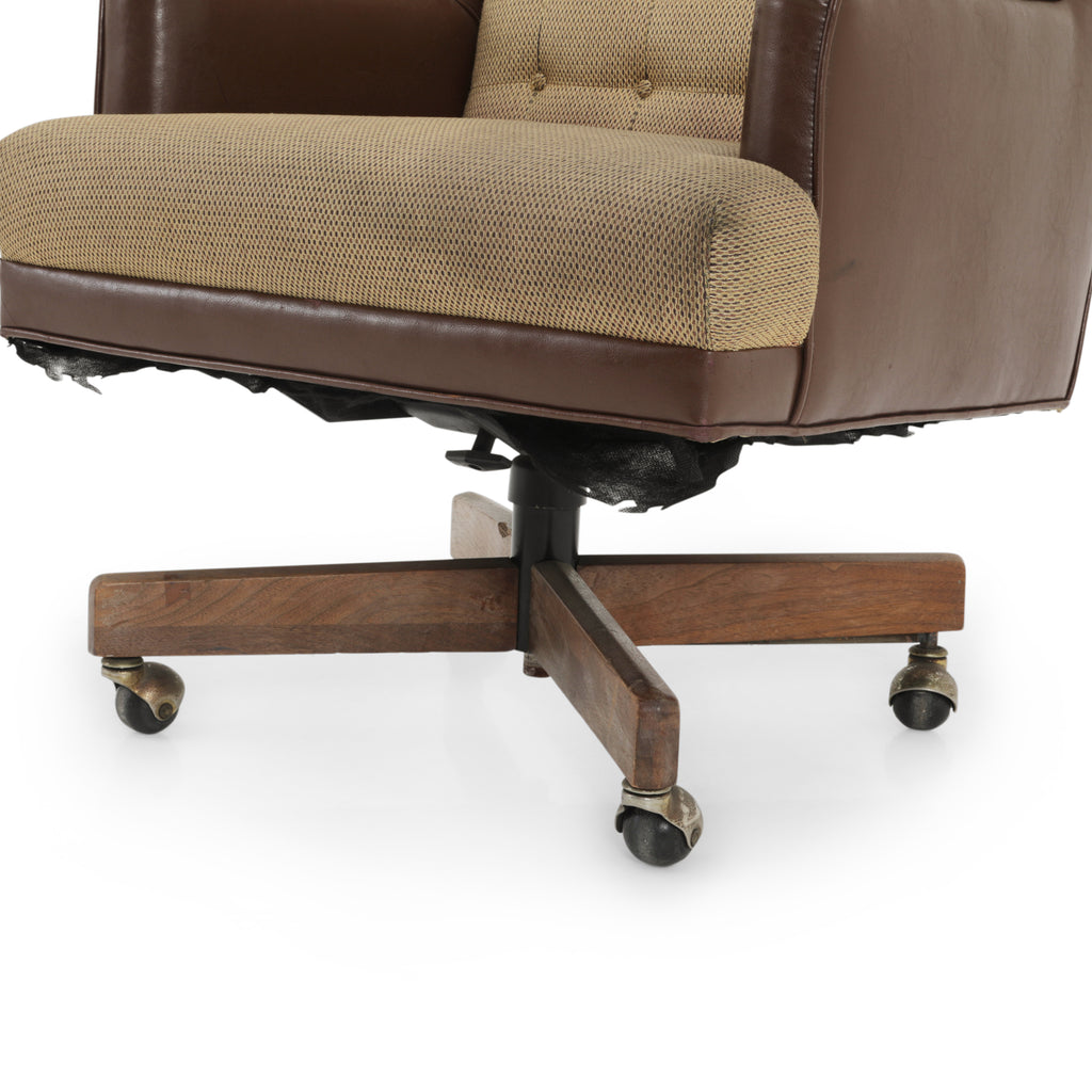 Brown & Beige Office Chair