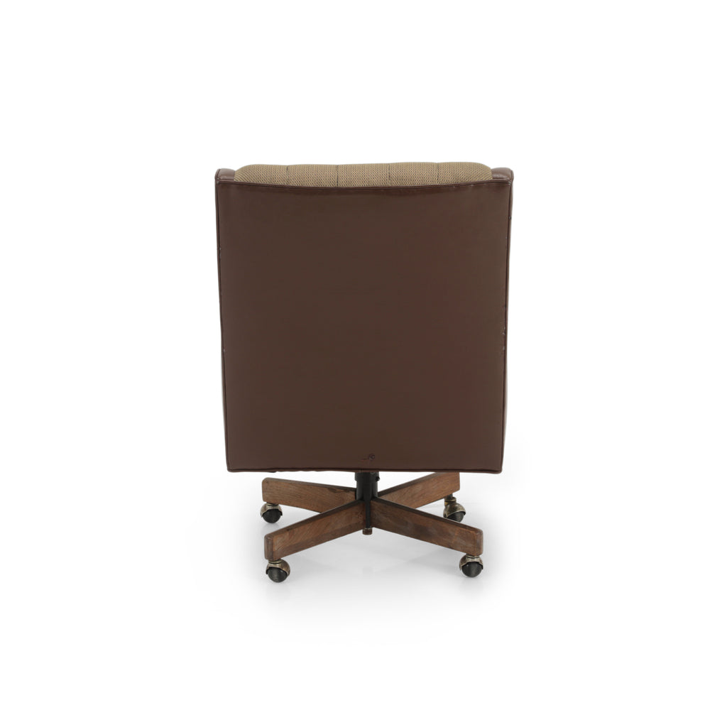 Brown & Beige Office Chair