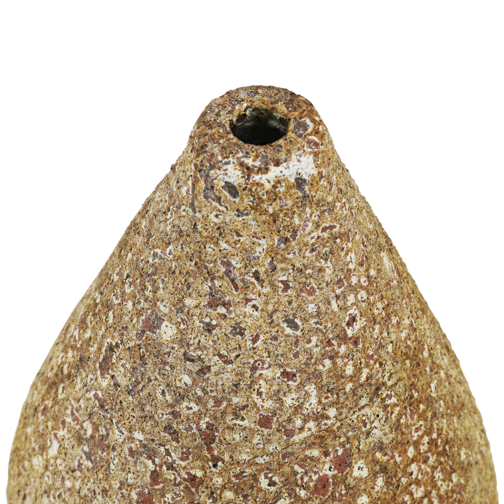 Rustic Yellow Ceramic Vase