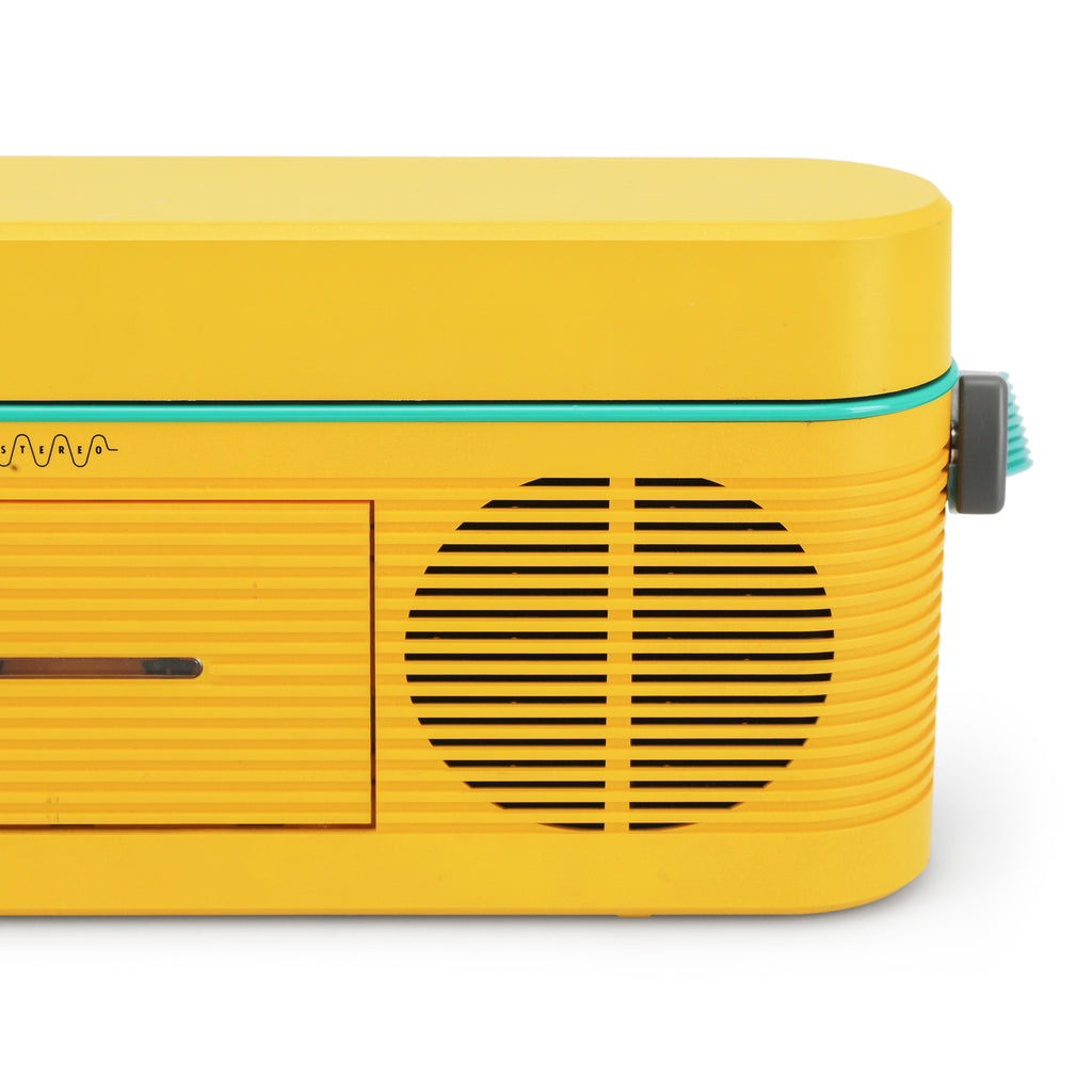 Vintage Yellow Sharp Radio