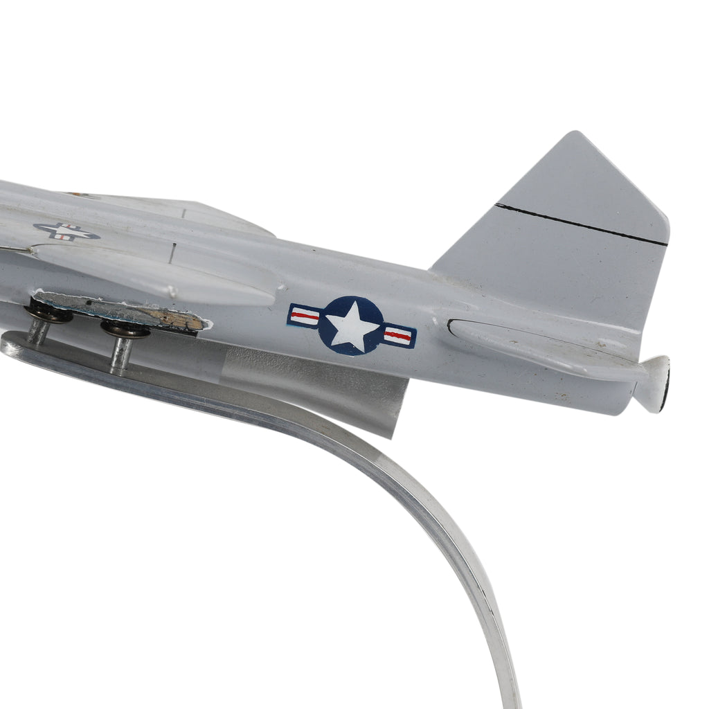 Grey USAF Model Fighter Jet