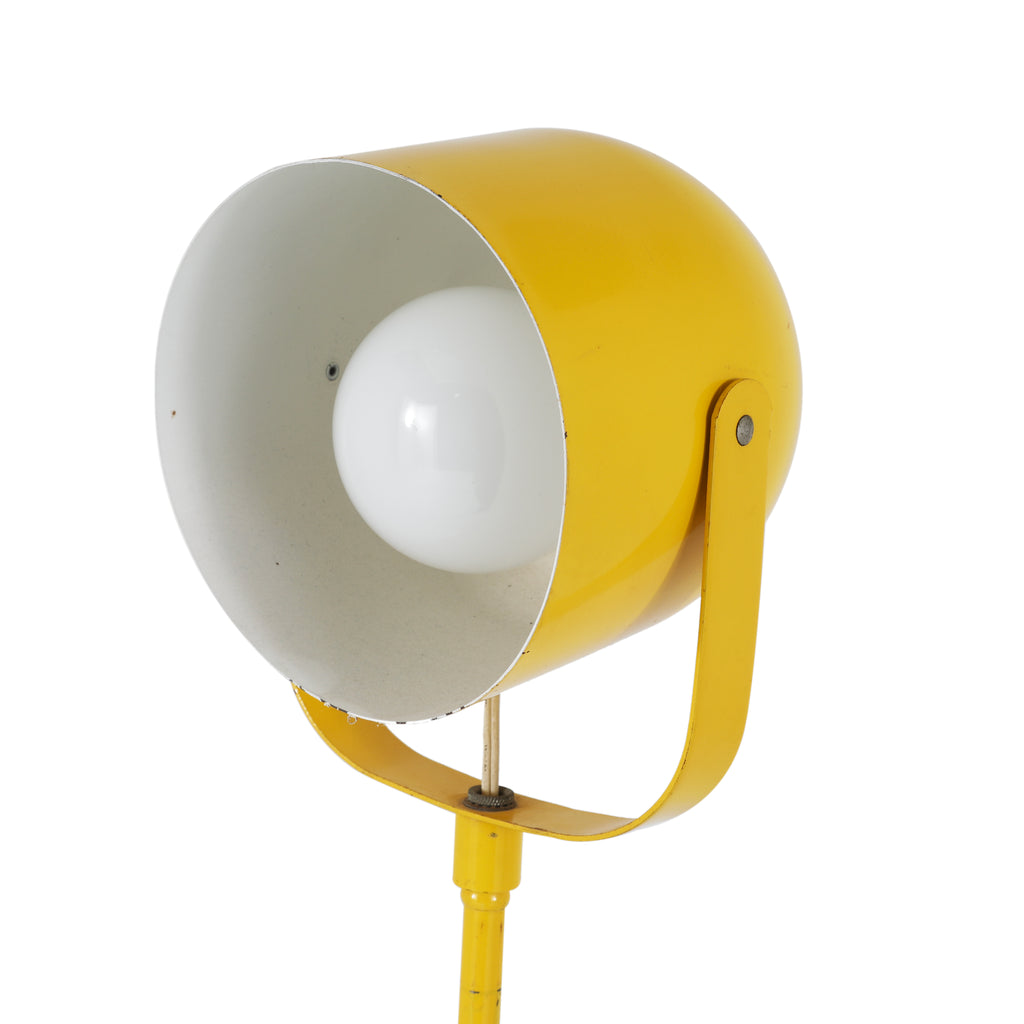 Adjustable Yellow Floor Lamp