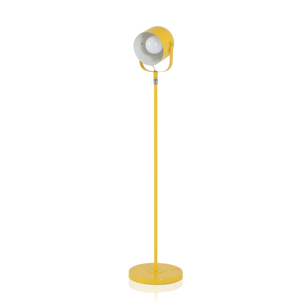 Adjustable Yellow Floor Lamp