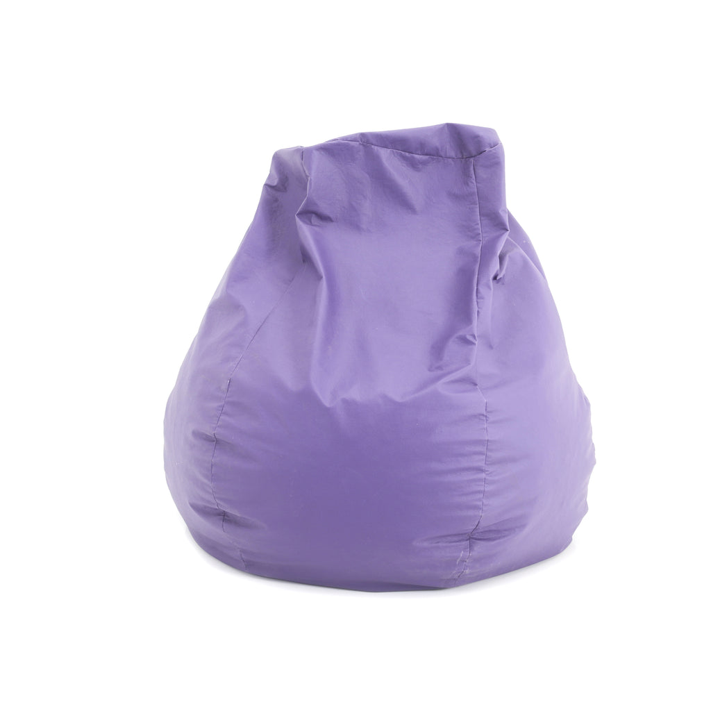 Purple Vinyl Bean Bag