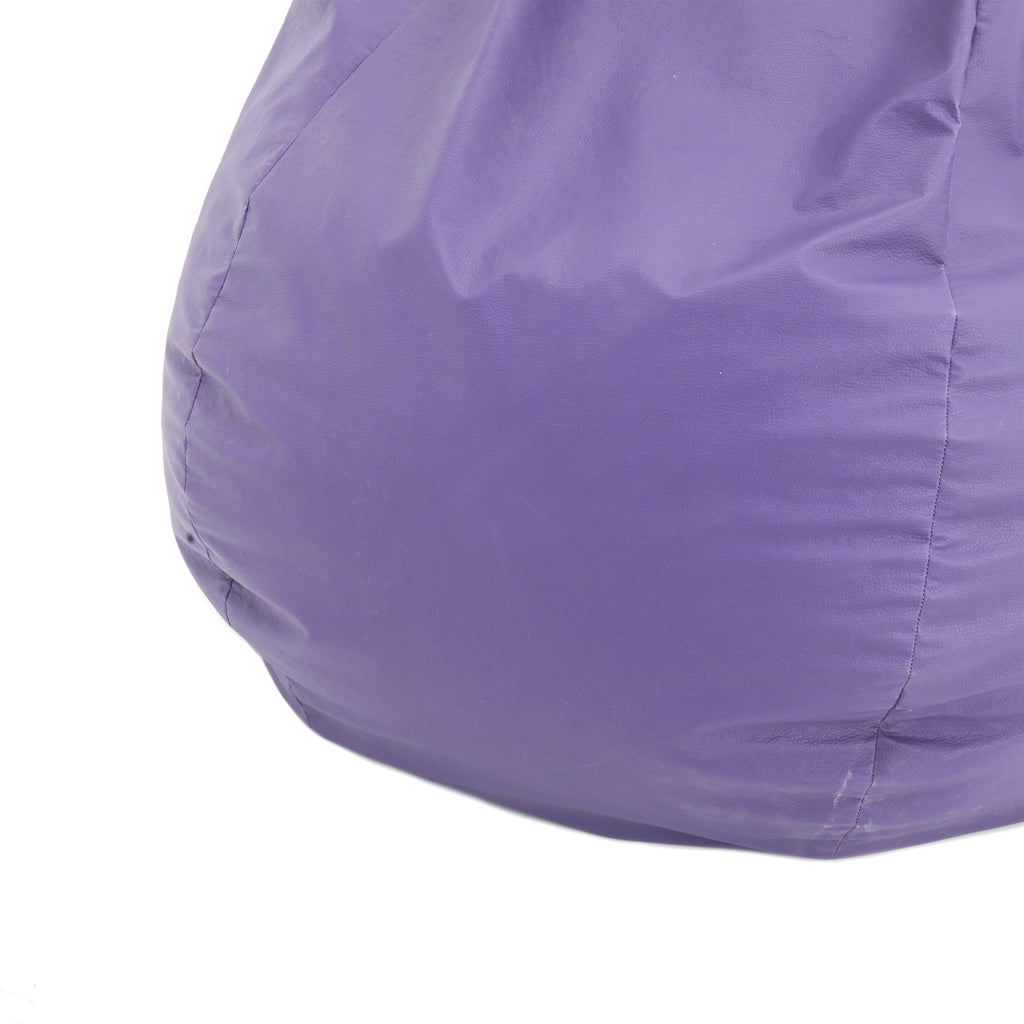 Purple Vinyl Bean Bag