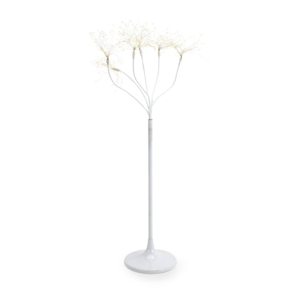 White Wire LED Tree Lamp