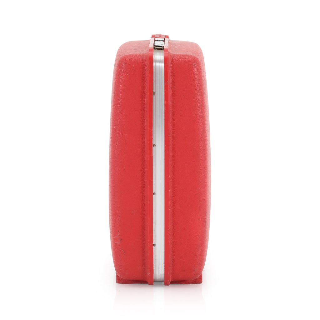 Red Hard Shell Samsonite Suitcase