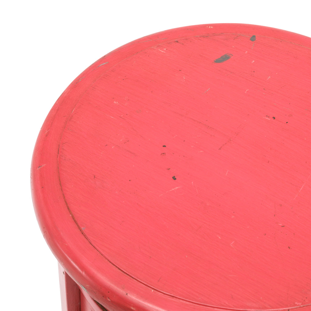 Hot Pink Wooden Bedside Table
