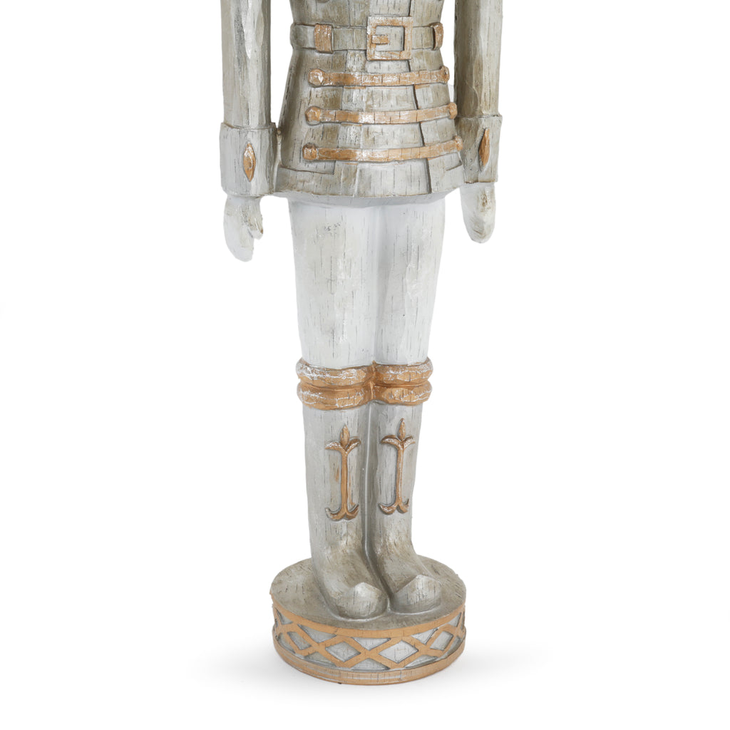 Wooden Carved Nutcracker Lawn Ornament