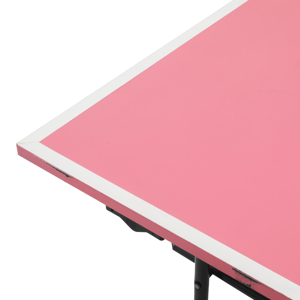 Pink Ping Pong Table