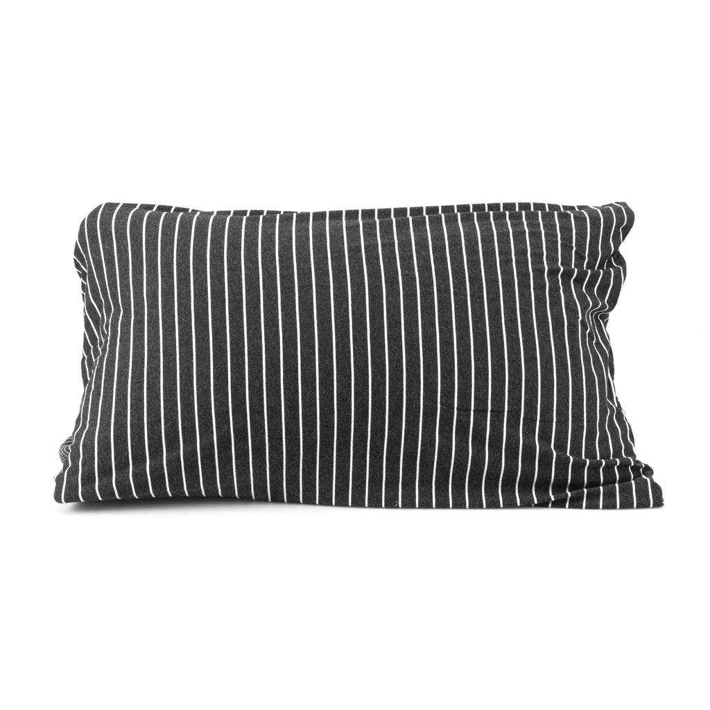 Black & White Striped Pillow Case (A+D)