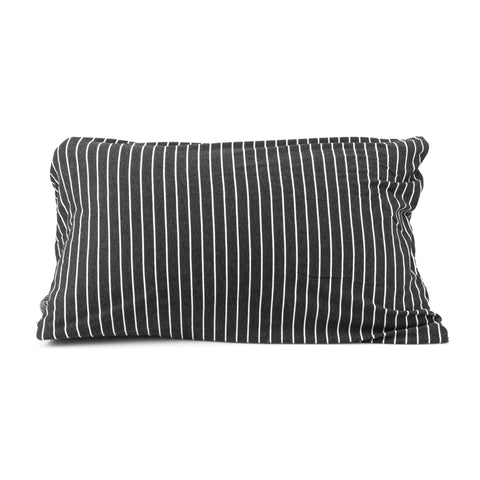 Black & White Striped Pillow Case (A+D)